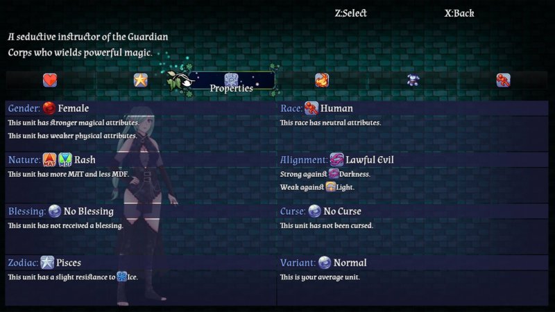 Fantasy game quest log and character progression interface — Euclyca screenshot.